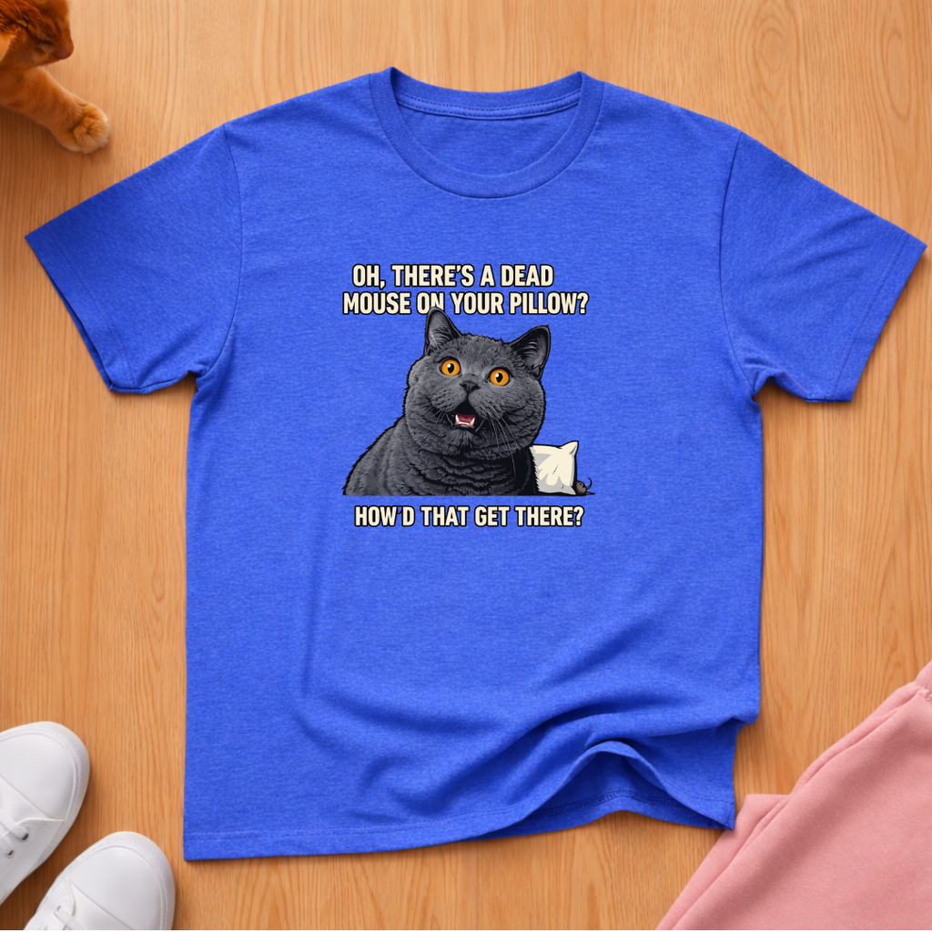 Mouse on Pillow T-shirt