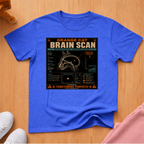 Orange cat brain scan T-shirt