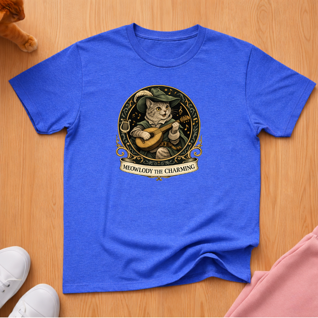 RPG Bard "Meowlody" T-shirt