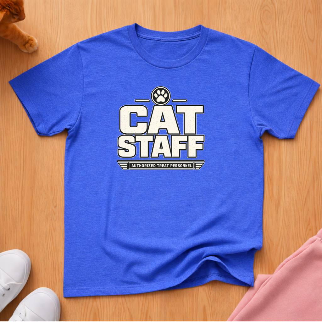 Cat staff T-shirt