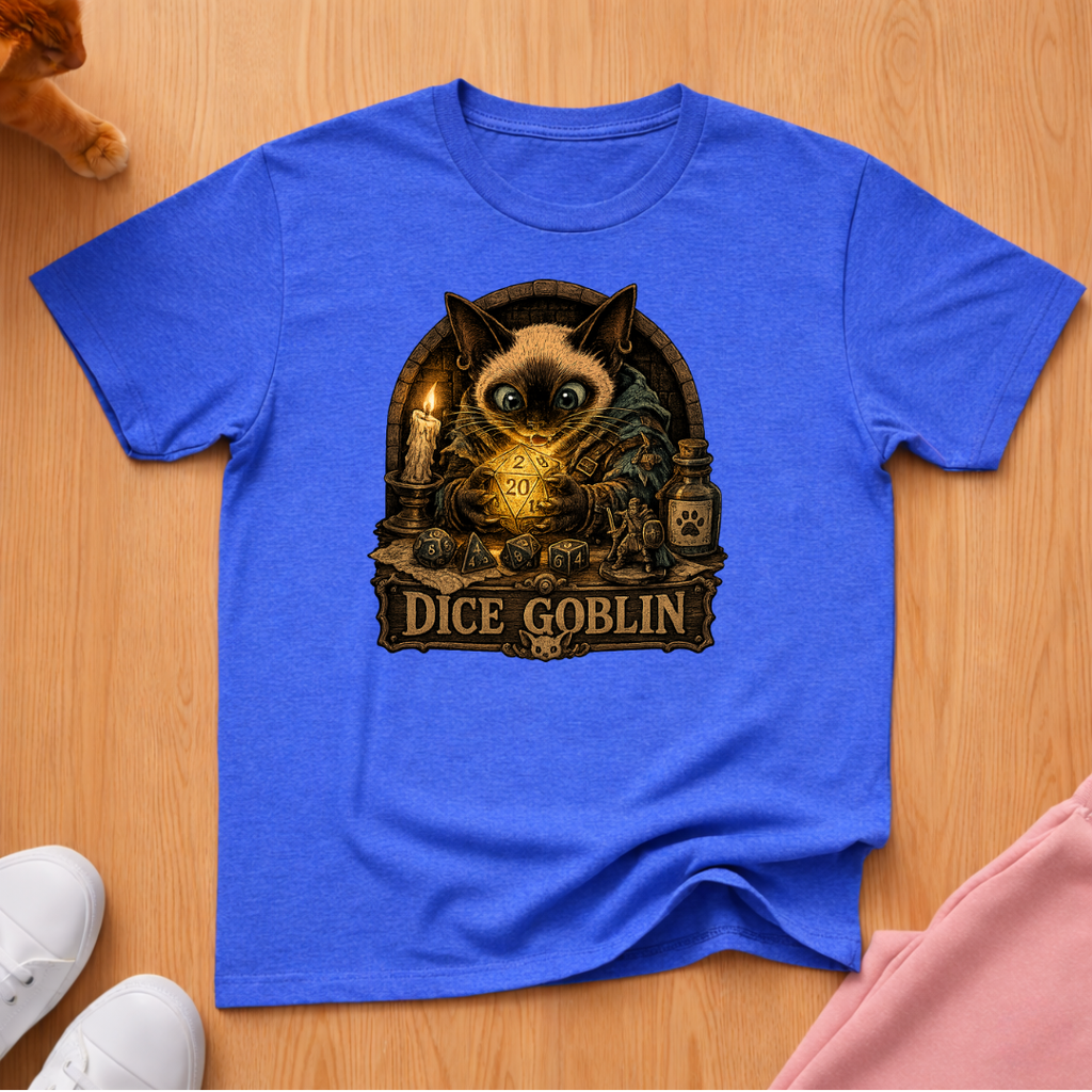 RPG player dice goblin T-shirt