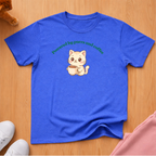 Powered by purrs and coffee 3 cat T-shirt