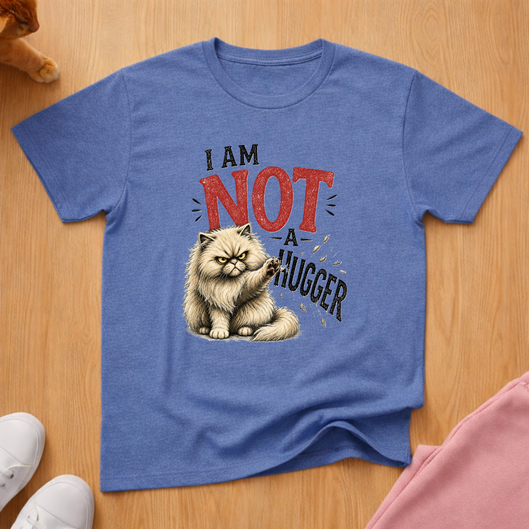 Not a hugger (dark) T-shirt