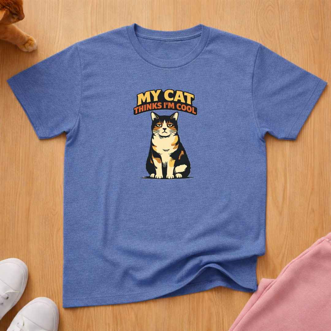 My Cat thinks I'm cool T-shirt