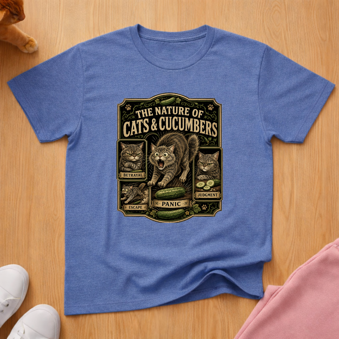 Cats and Cucumbers T-shirt