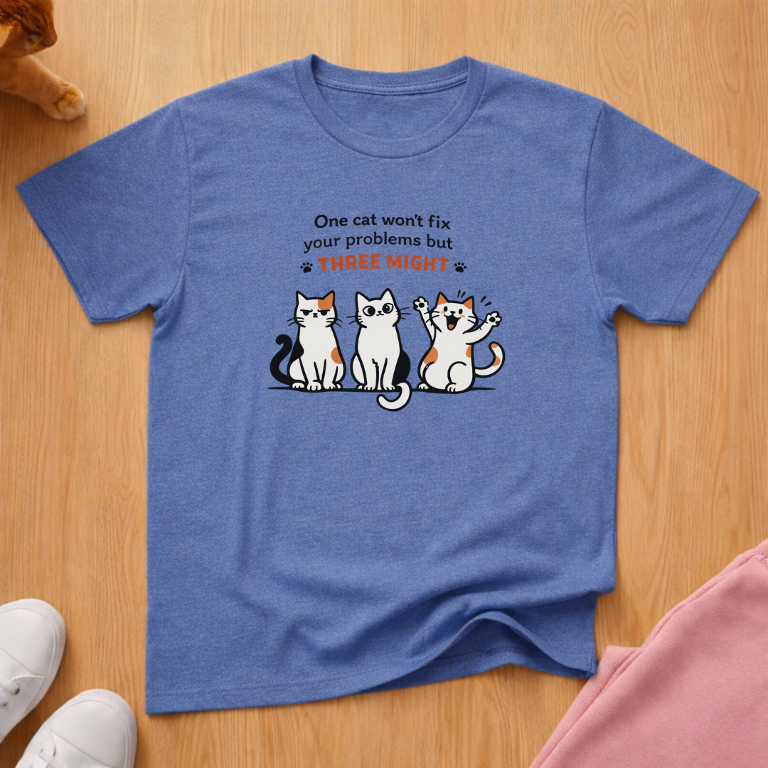 Three might T-shirt