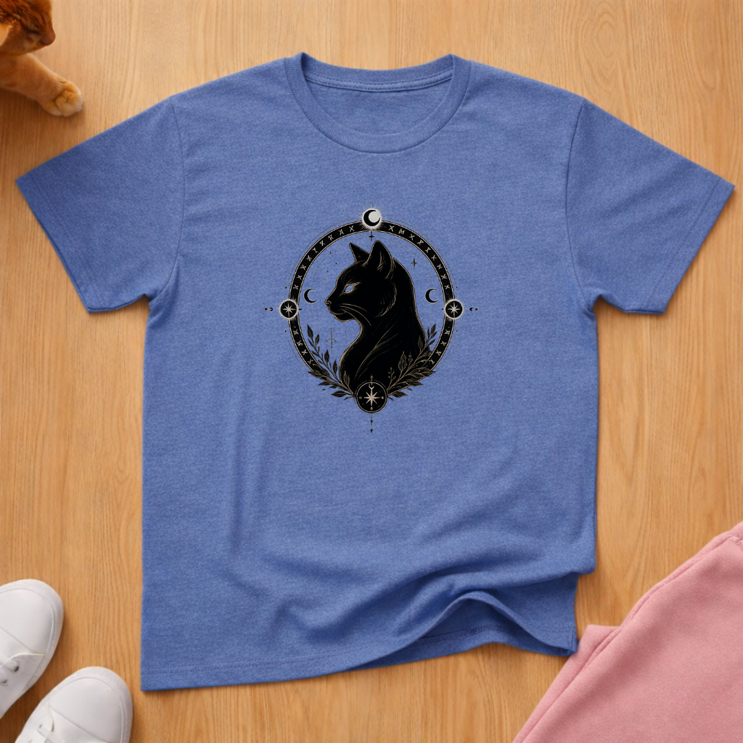 Black familiar T-shirt