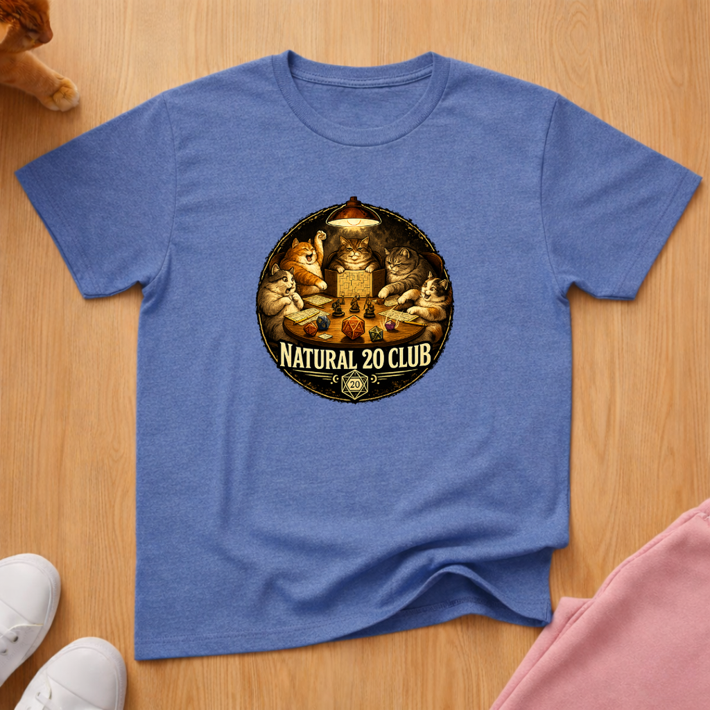 Nat 20 club T-shirt