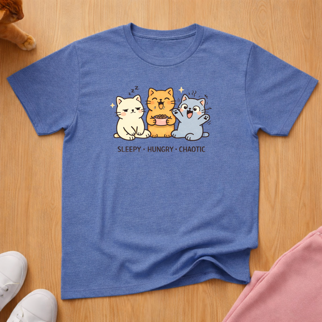 Sleepy Hungry Chaotic T-shirt