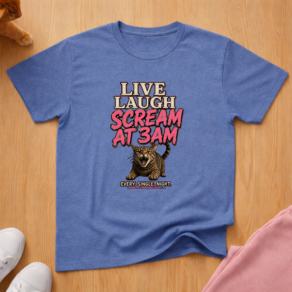 Live Laugh Scream T-shirt