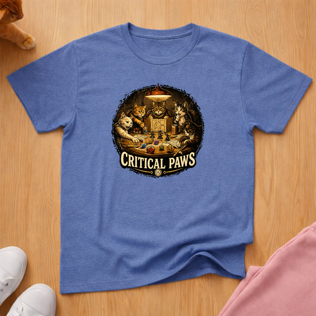 Critical paws T-shirt