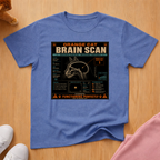 Orange cat brain scan T-shirt