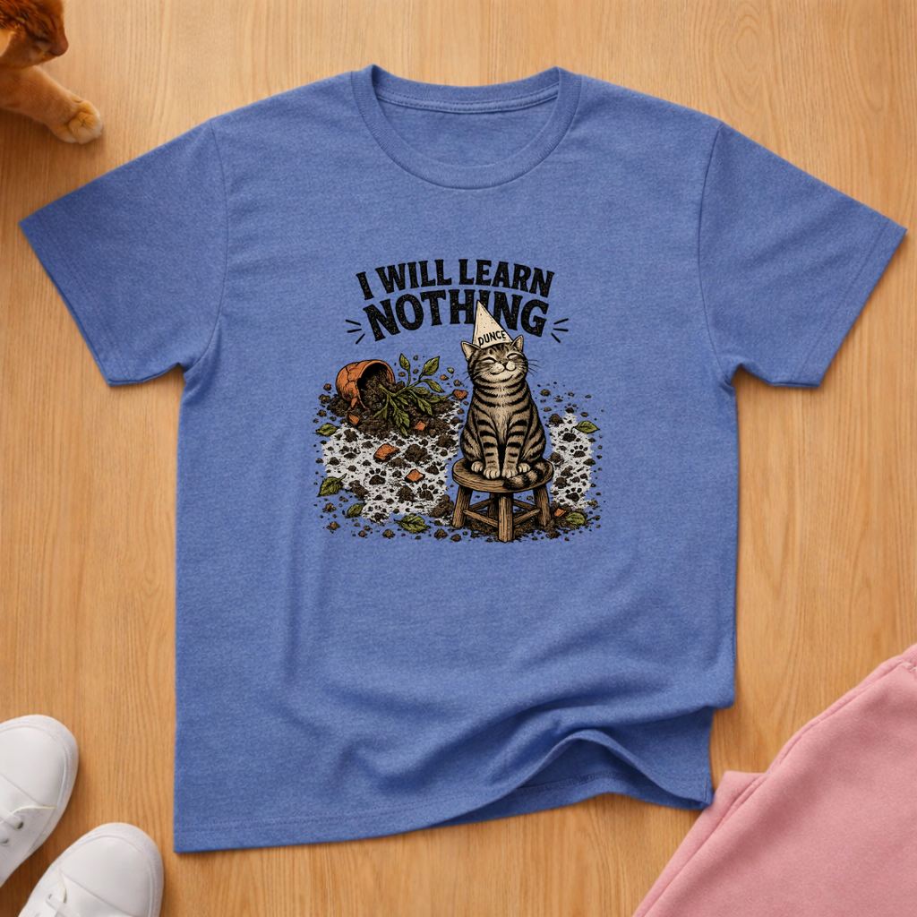 I will learn nothing T-shirt