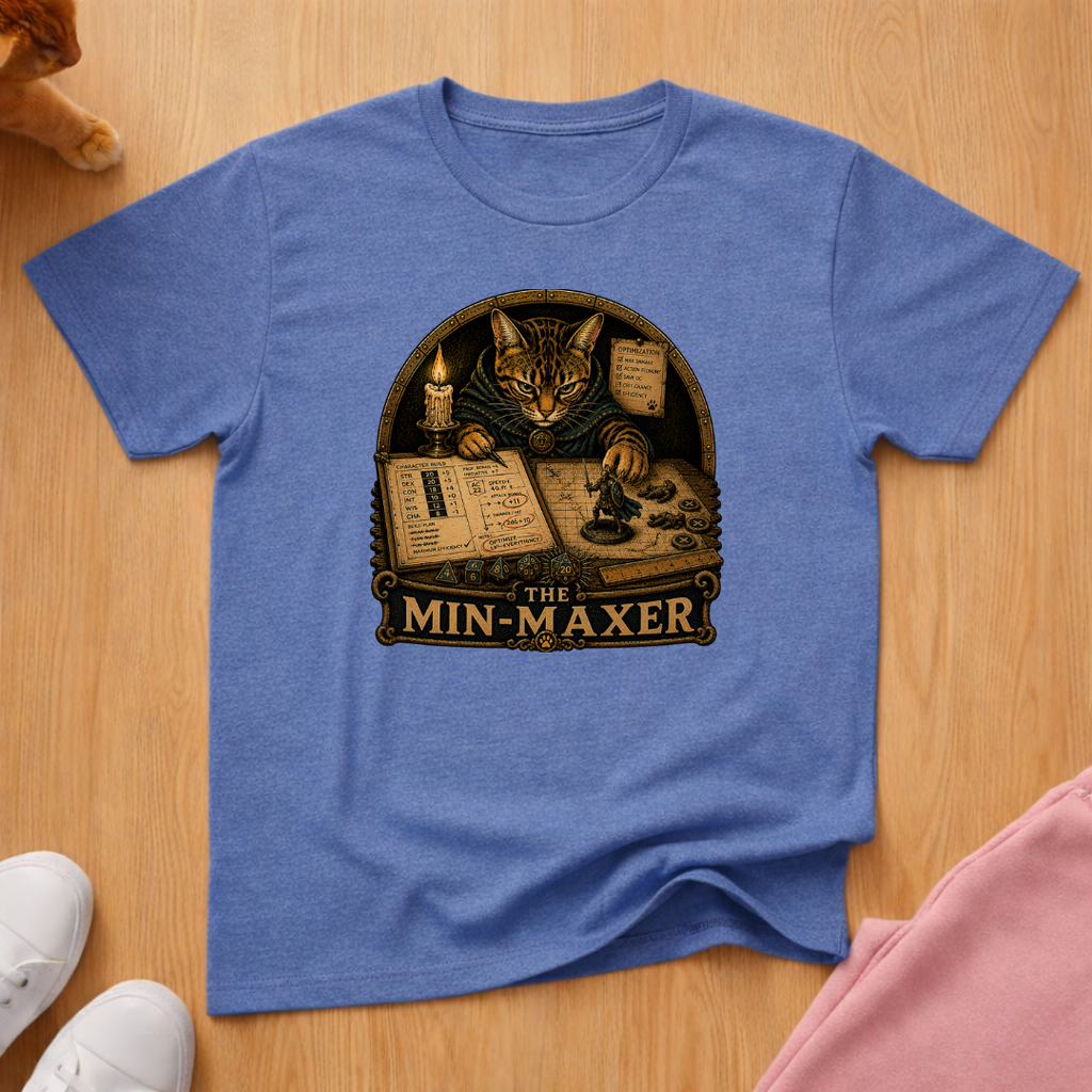 RPG player min-maxer T-shirt