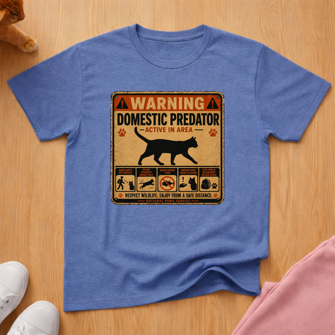 Domestic predator T-shirt