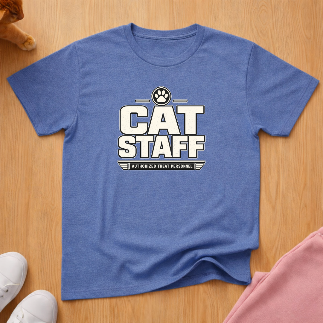 Cat staff T-shirt