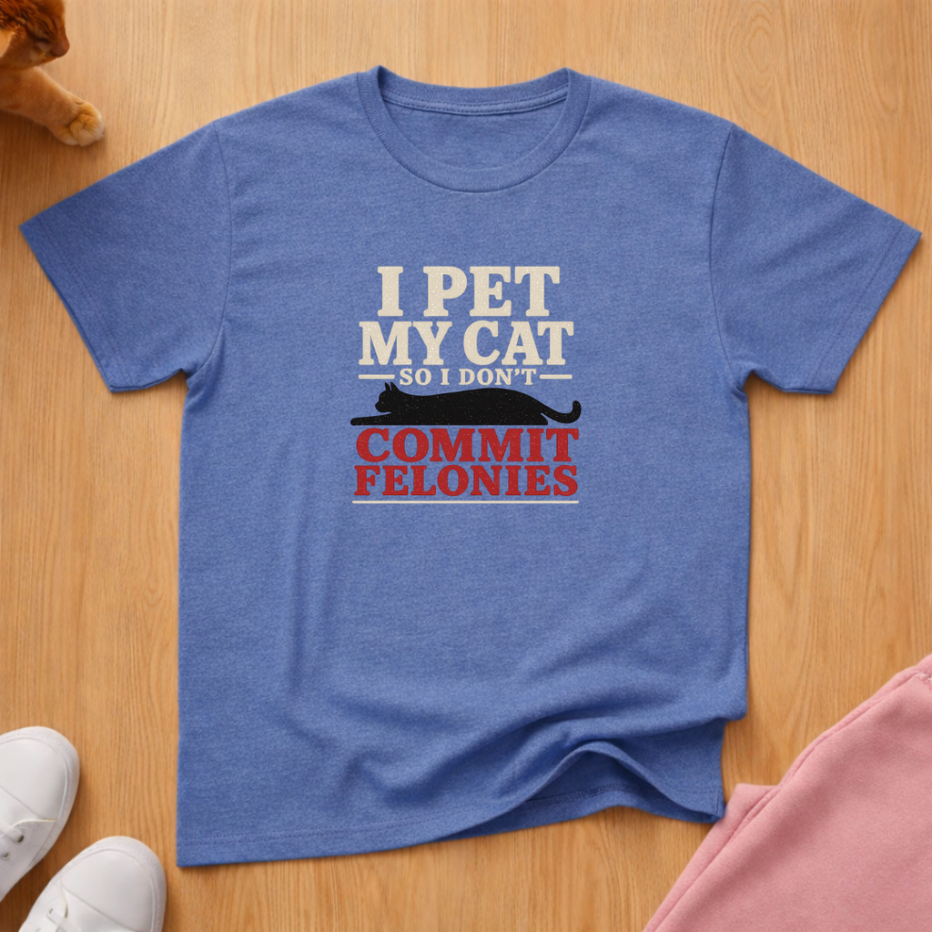Don't commit felonies T-shirt