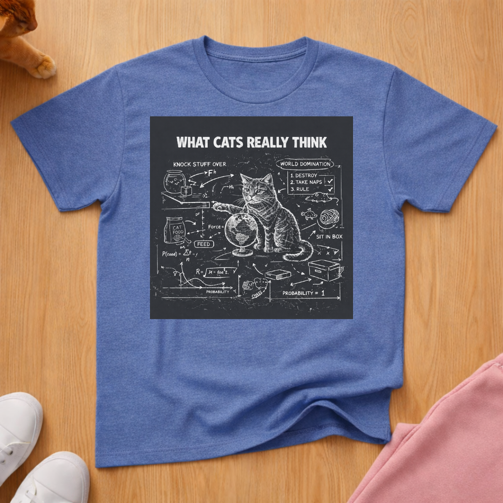 What cats really think T-shirt