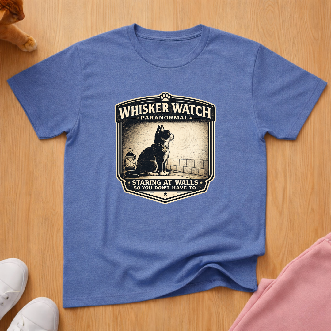 Whisker watch paranormal T-shirt
