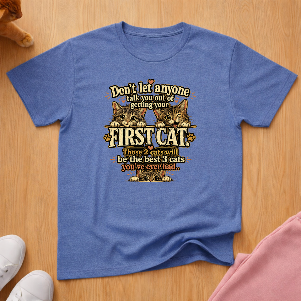 Getting your first cat T-shirt