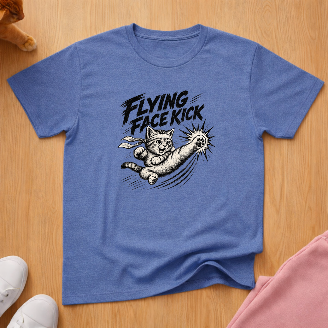 Face kick T-shirt