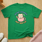 Instant happiness cat T-shirt