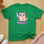 Cute What? knife cat T-shirt
