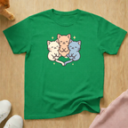 Cute cat tail heart cat T-shirt