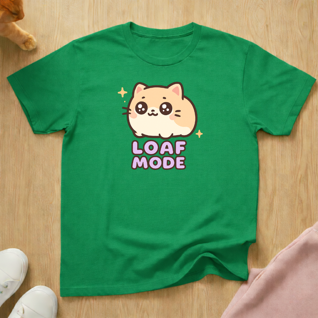 Cute Loaf Mode cat T-shirt