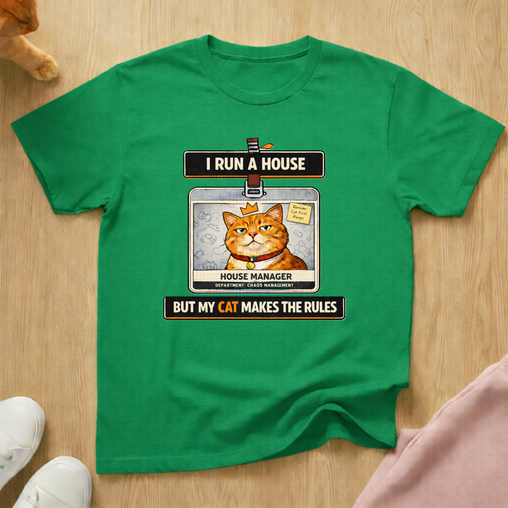 I run a house T-shirt