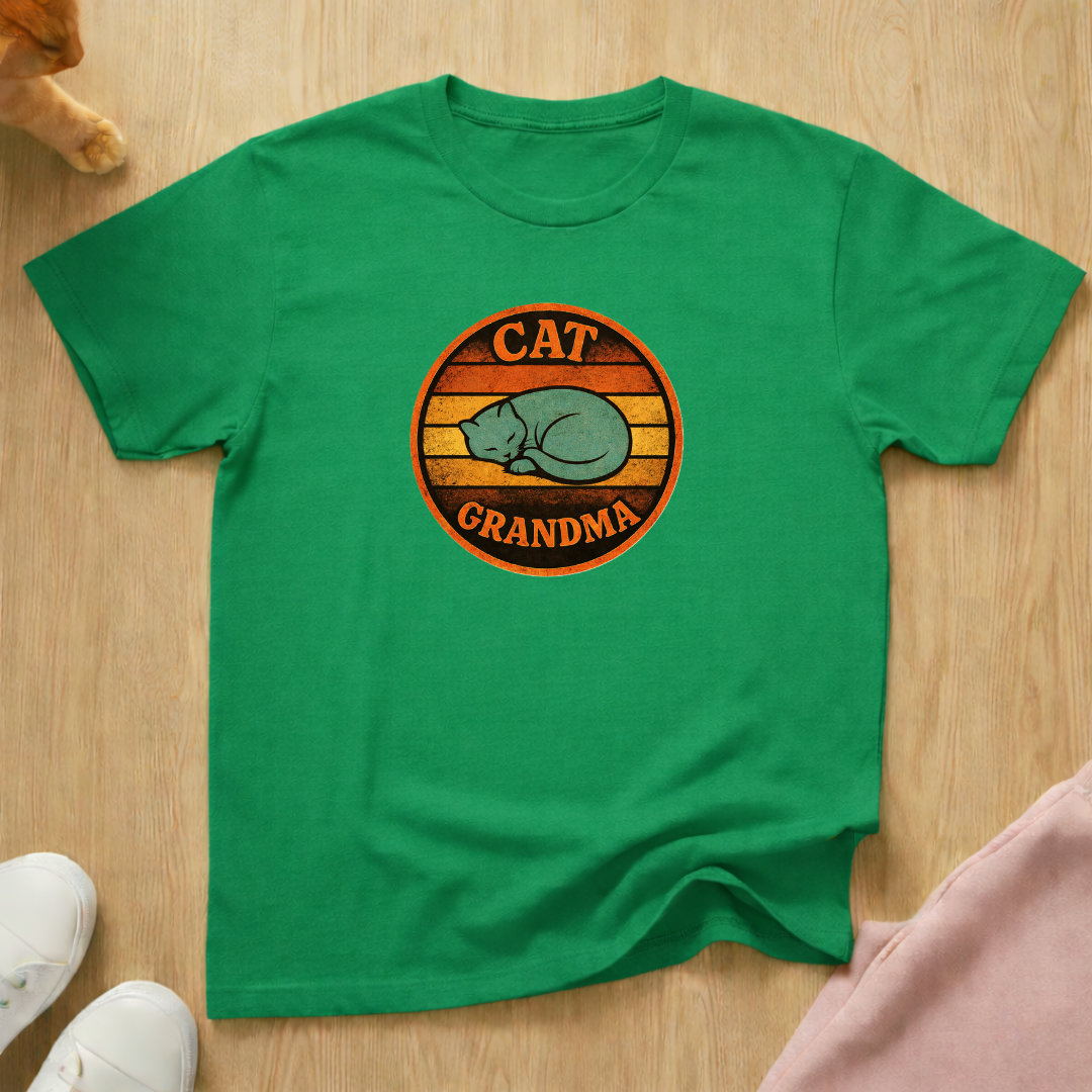 Cat Grandma T-shirt