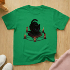 Pentagram cat T-shirt
