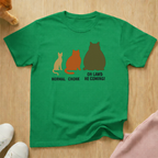 Cat sizes T-shirt cat