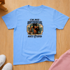 Not antisocial (dark) T-shirt