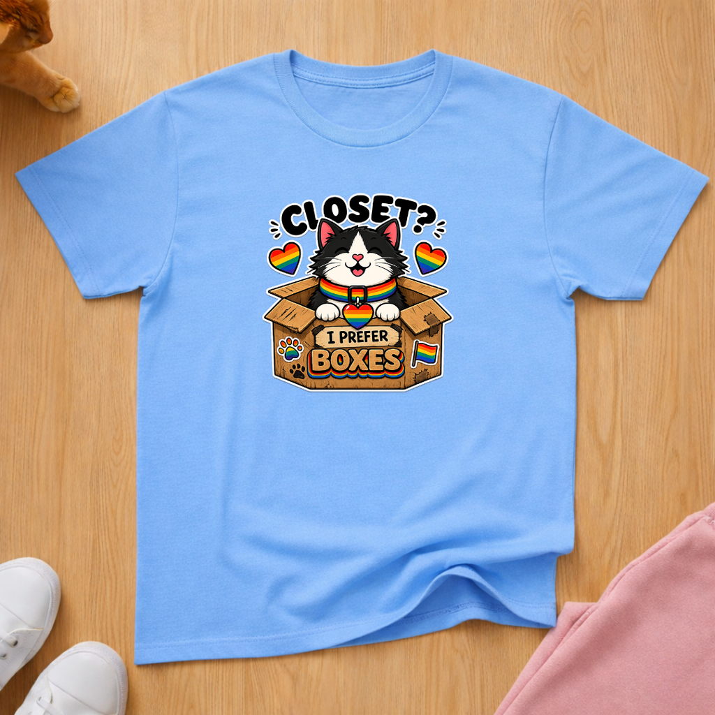 I prefer boxes T-shirt