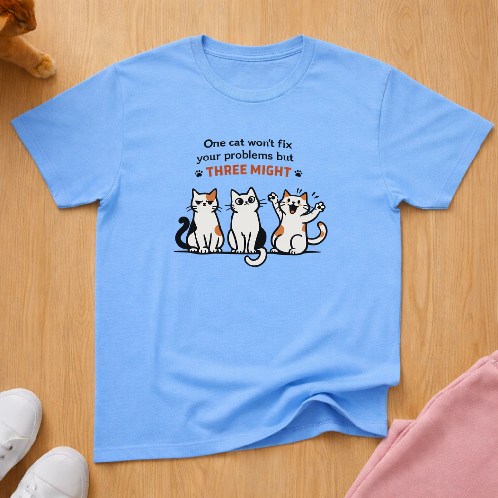 Three might T-shirt