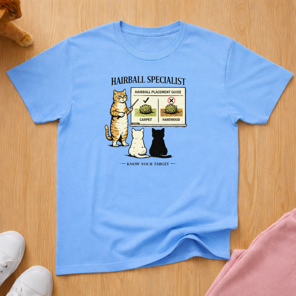 Hairball specialist T-shirt
