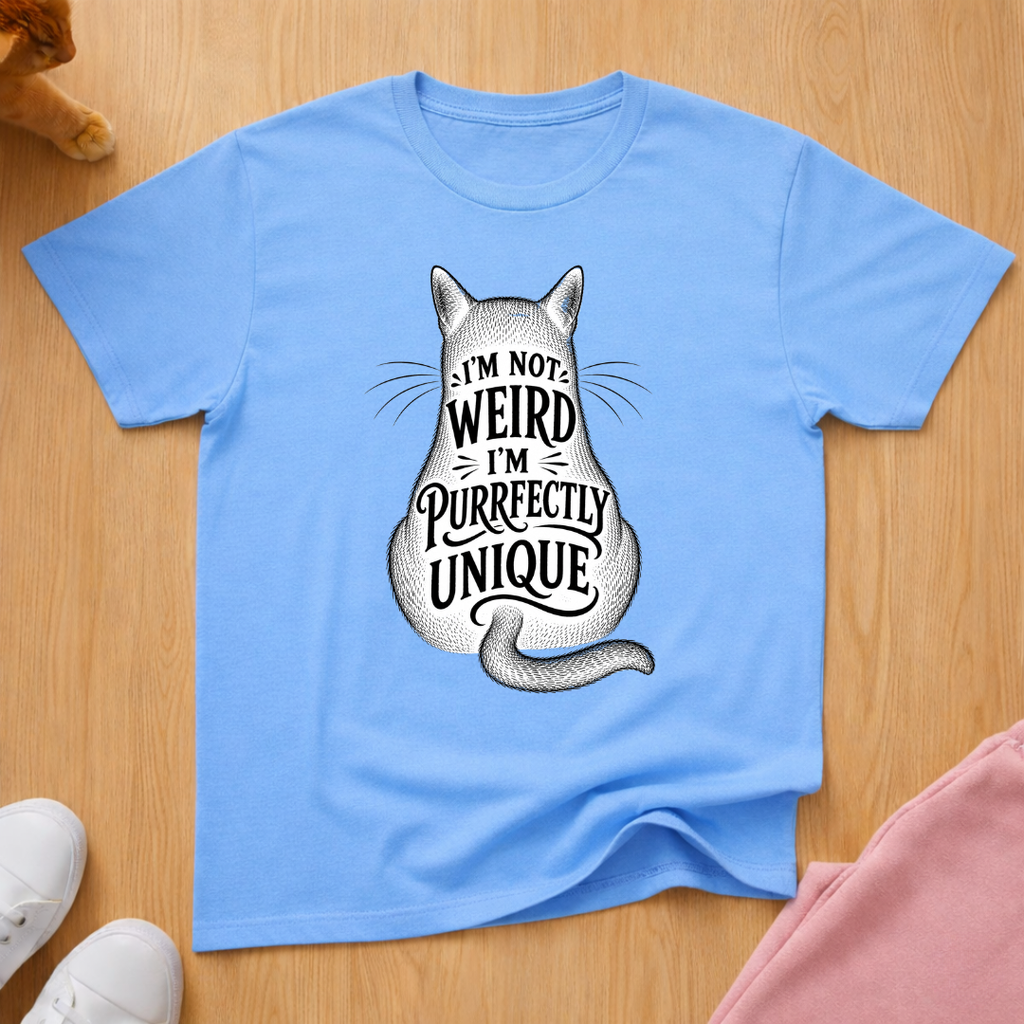 Purrfectly unique (dark) T-shirt