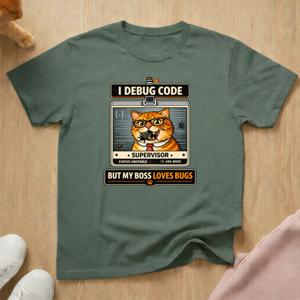 I debug code T-shirt