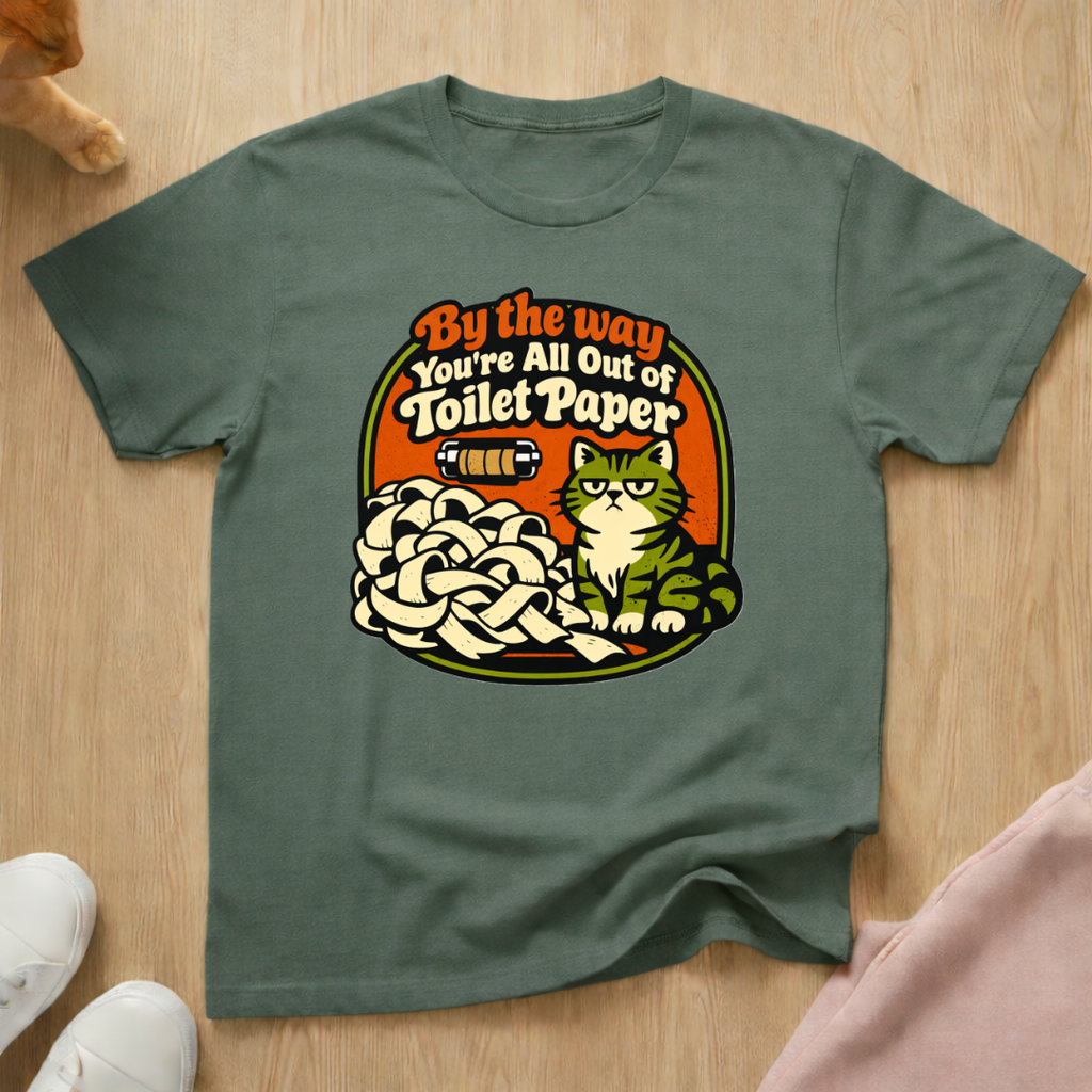 Out of Toilet Paper T-shirt