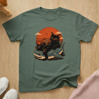 Summertime cat T-shirt