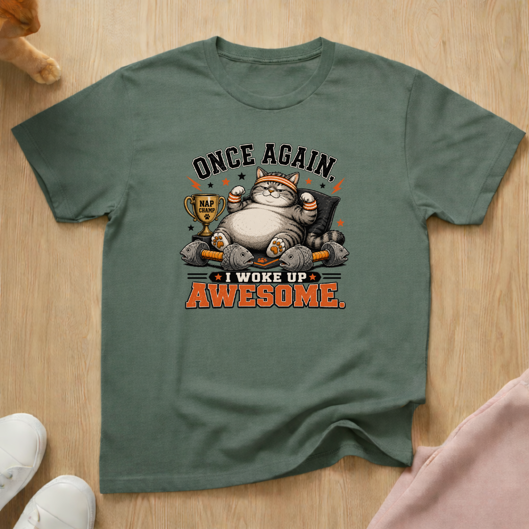Woke up awesome T-shirt