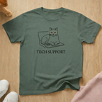 Tech Support 2 cat T-shirt