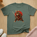 Samurai cat T-shirt