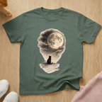 Cat moon T-shirt