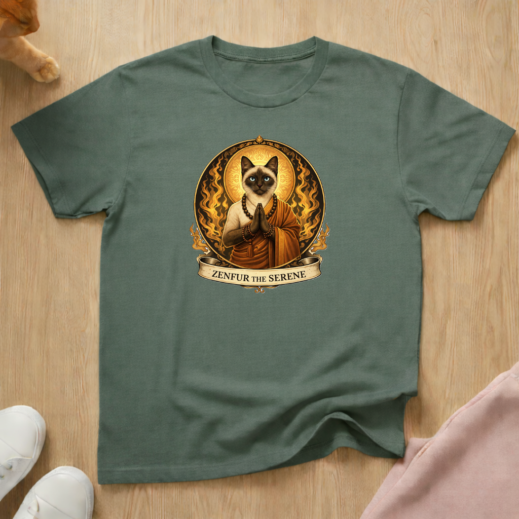 RPG Monk "Zenfur" T-shirt