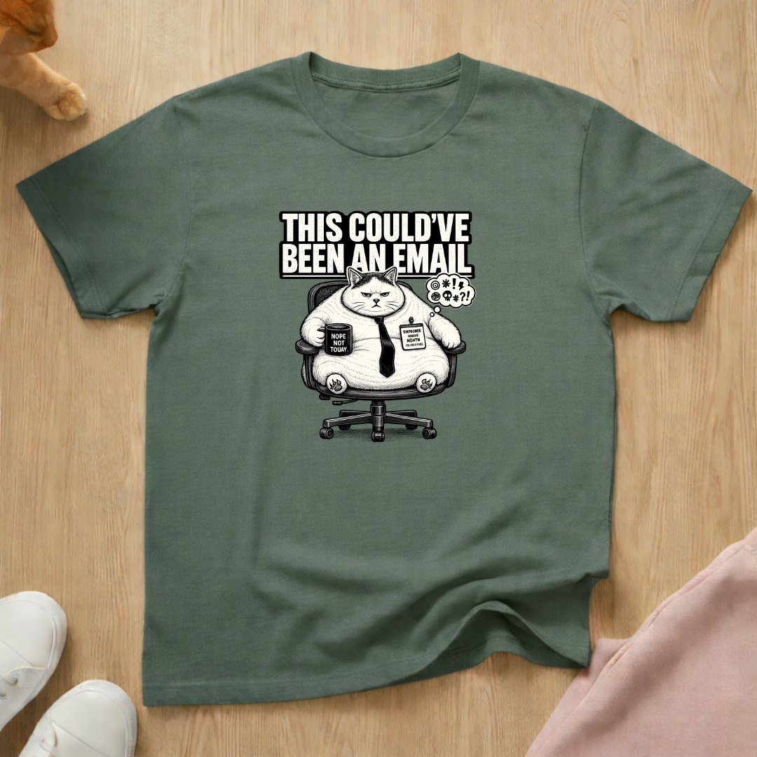 Could have been an email (light) T-shirt