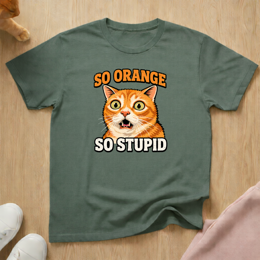 So orange T-shirt