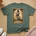 "The Tower" Tarot Card T-shirt
