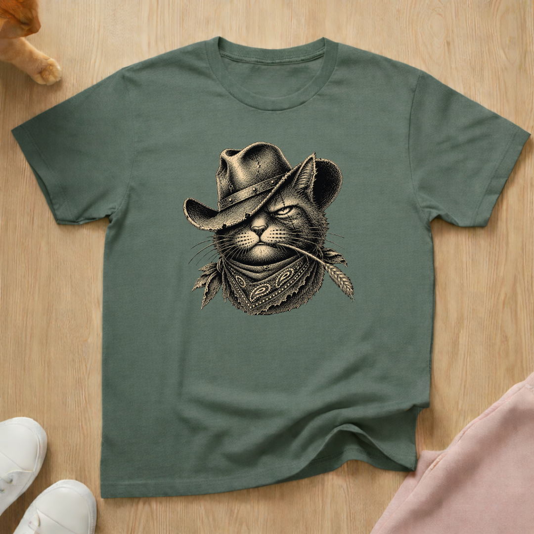 Rancher cat T-shirt